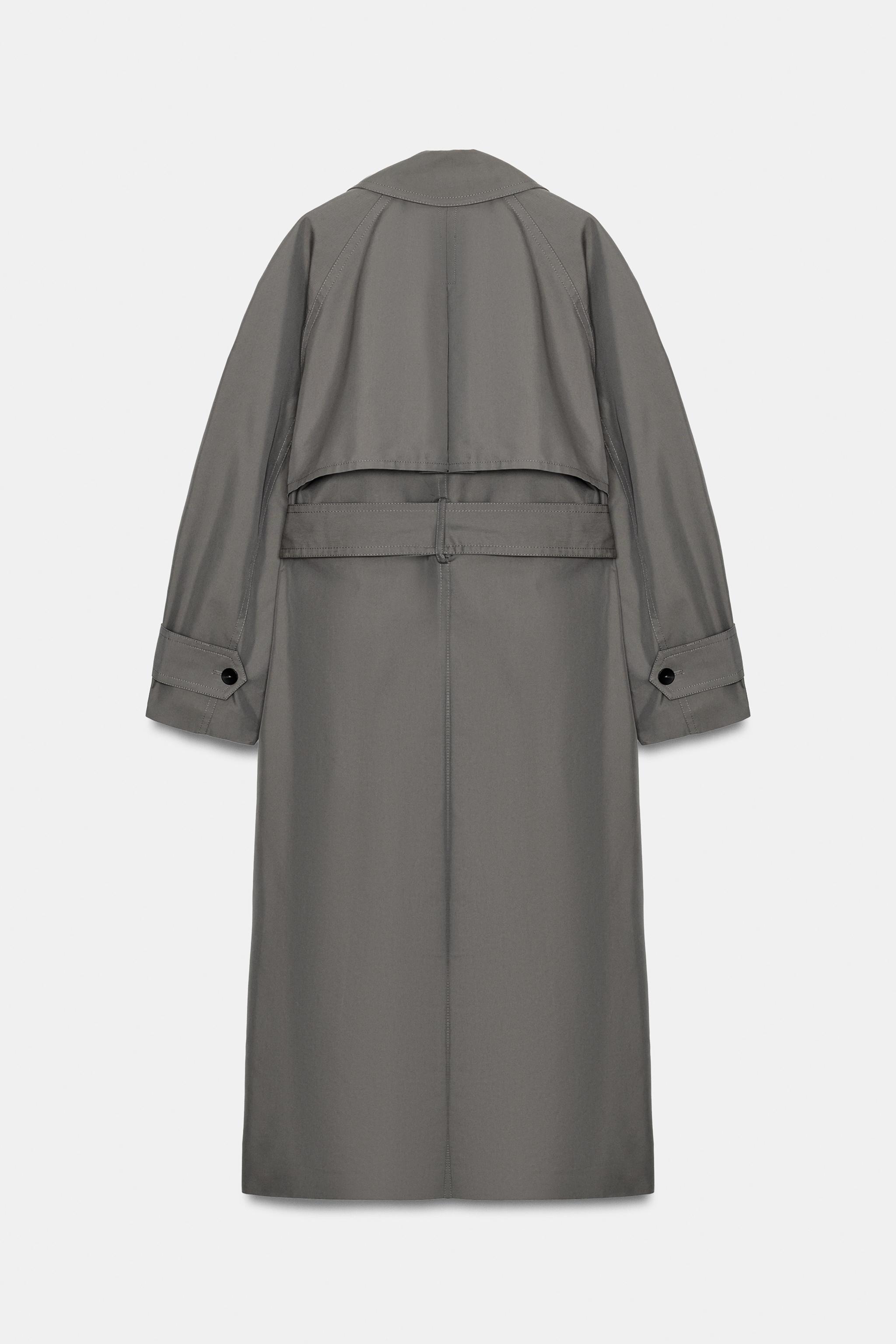 ZW COLLECTION OVERSIZED BELTED TRENCH COAT